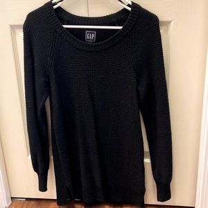 Black sweater.